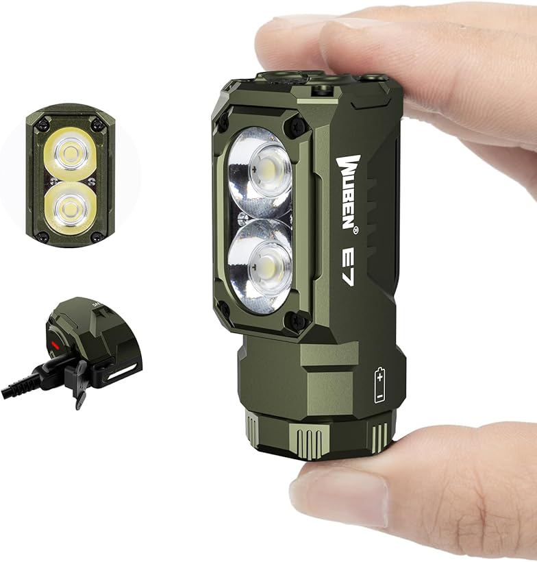 WUBEN E7 Rechargeable Flashlight Magnet