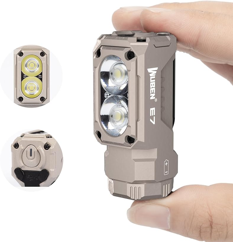 WUBEN Lumen Rechargeable Flashlight Magnet
